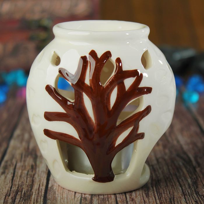 Аромалампа керамика "Дерево" 8,5х8х6 см