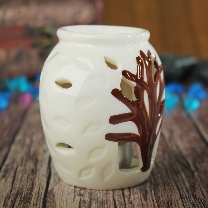 Аромалампа керамика "Дерево" 8,5х8х6 см