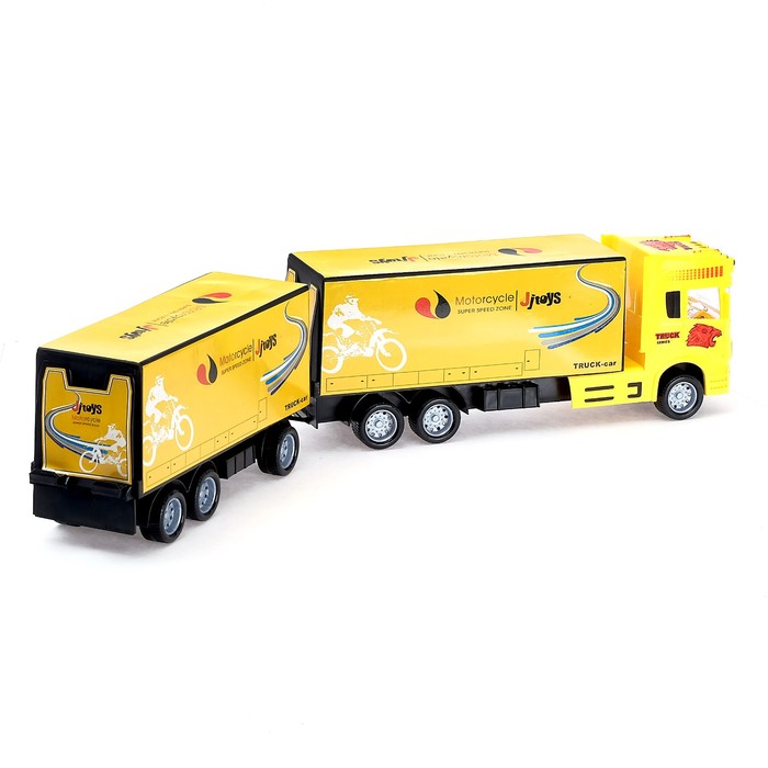 Грузовик инерционный "Перевозчик", цвета МИКС