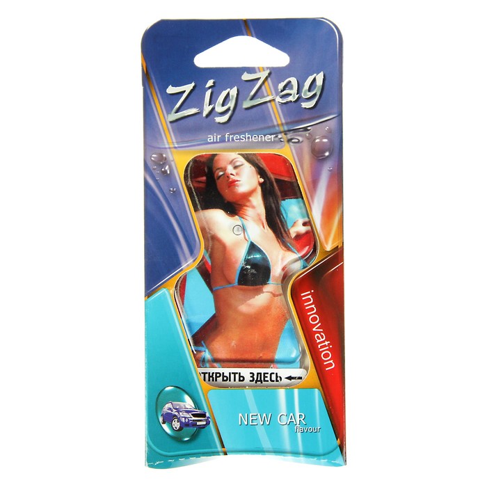 Ароматизатор Nova Bright, "Леди", зигзаг