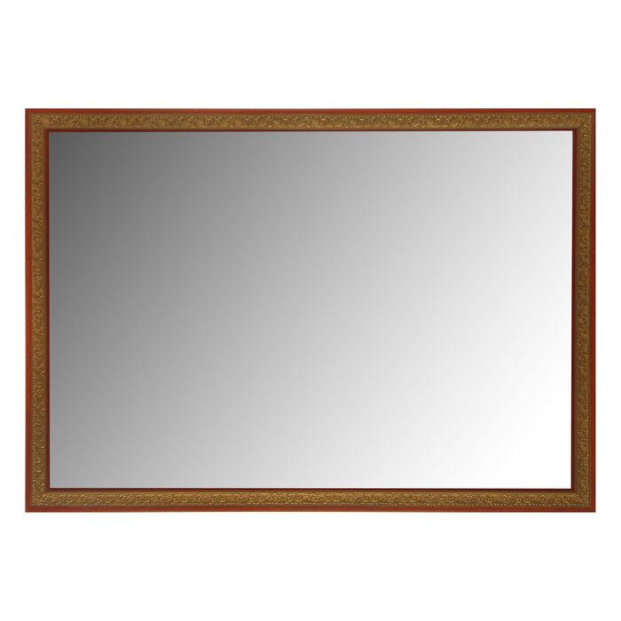 Зеркало в раме, дерево и бронза, 50 × 70 см