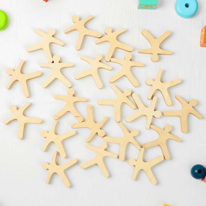 Развивающая игрушка Балансир "Физкультурники", 21 элемент