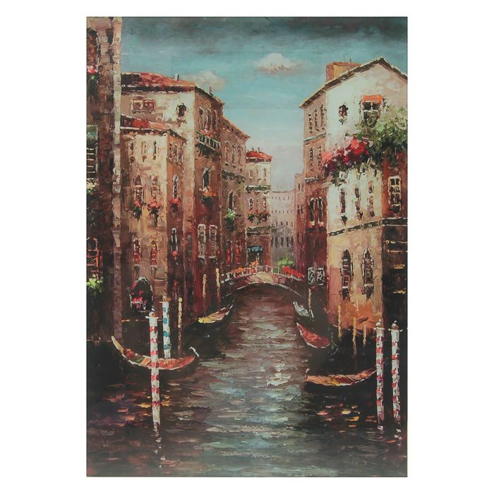 Картина на стекле "Венеция" 28*28 см