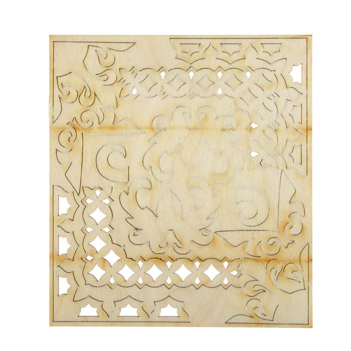 Набор для скрапбукинга "Углы-4" 18х16,2 см, фанера 3 мм