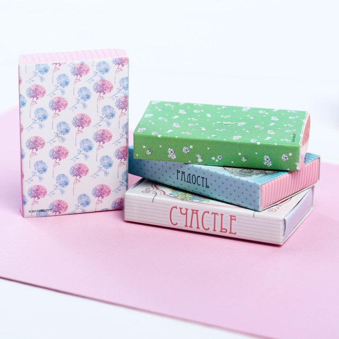 Me To You Декоративные коробочки "Маленькие радости" (4 шт), 3.5 х 5.5 см