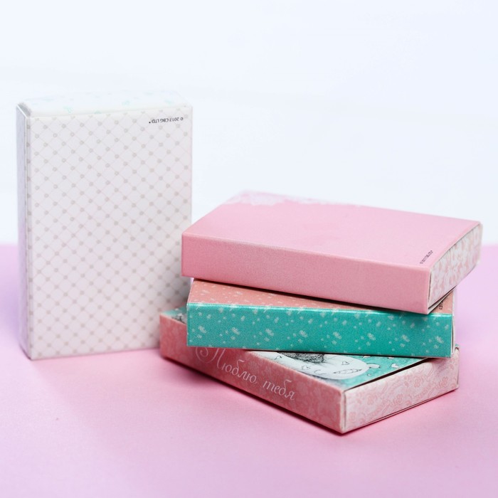 Me To You Декоративные коробочки "Самый лучший день" (4 шт), 3.5 х 5.5 см