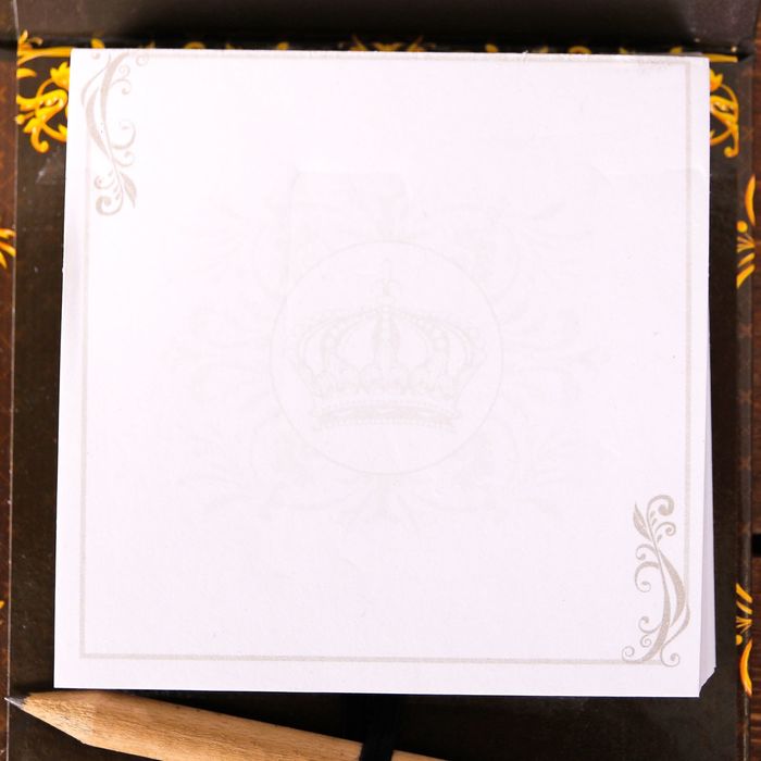 Футляр для бумаги с карандашом "Для важных записей", 100 листов