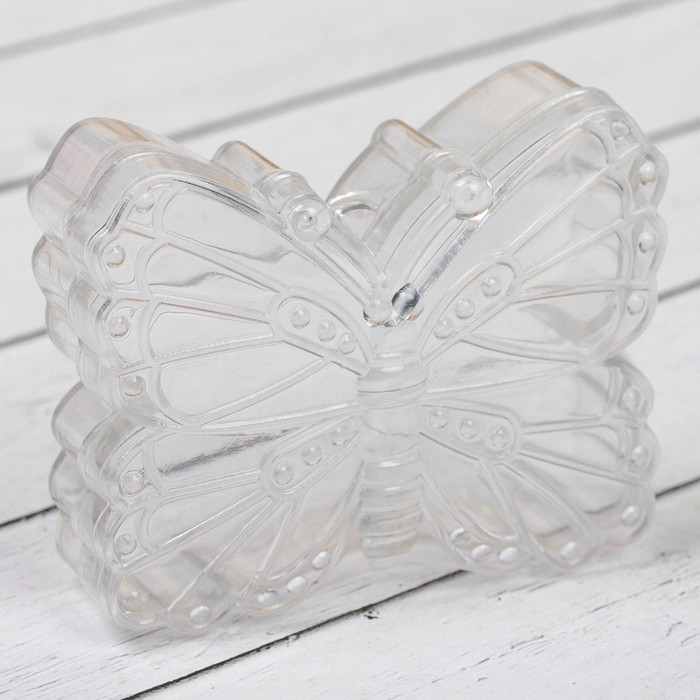 Заготовка - подвеска, раздельные части "Бабочка", размер собранной 2,5*7,6*6 см