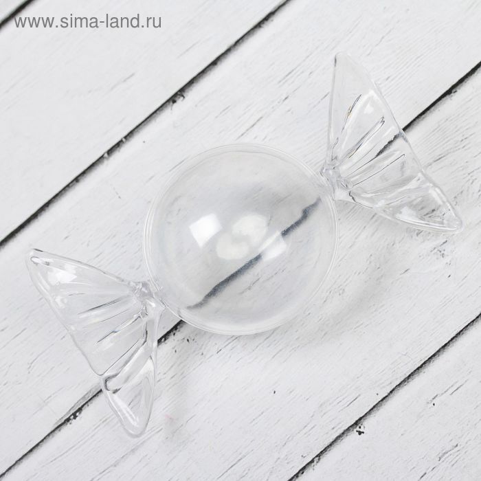 

Основа для творчества и декорирования - фигура «Конфетка» размер: 4,5×9×5 см
