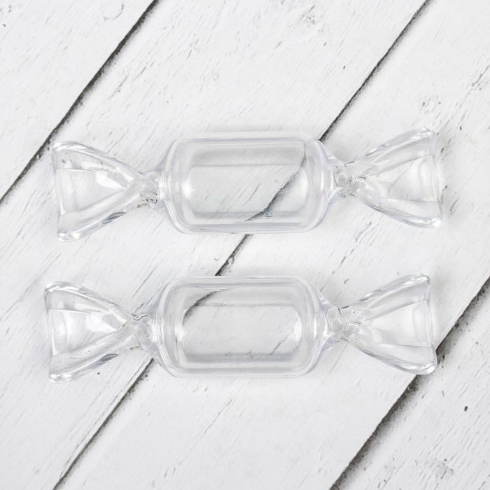 Основа для творчества и декорирования - фигура "Карамелька" размер 1 шт 2,5*2,5*8 , набор 2 шт 225