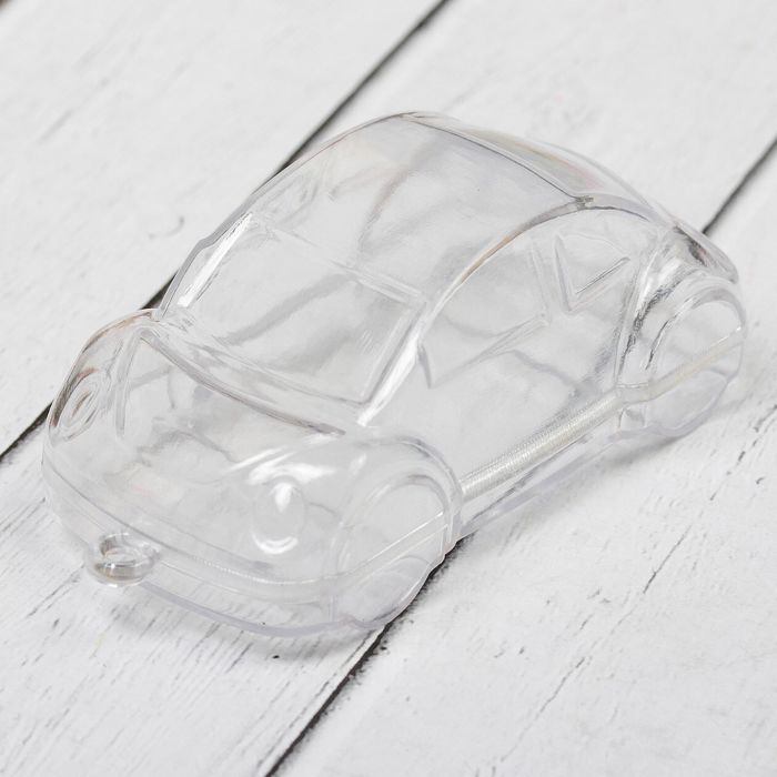 Заготовка - подвеска, раздельные части "Машинка", размер собранной 3*3,5*8 см