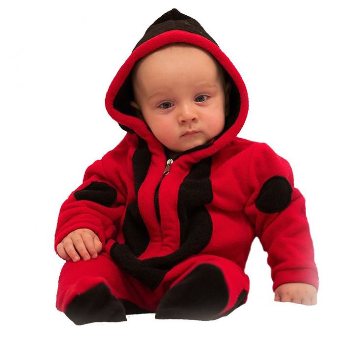 Карнавальный костюм "Малышка Божья коровка", комбинезон, 6-9 мес, рост 75 см