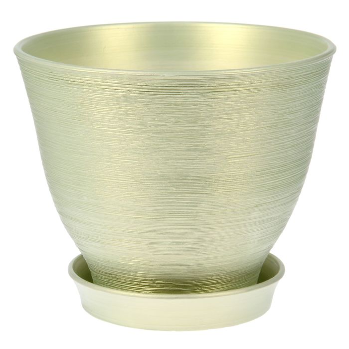 Горшок "Ксения 5" 7,5 л люкс Салатовый