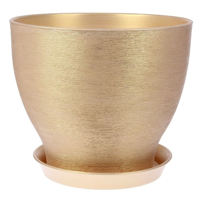 Горшок "Ксения 8" 30 л люкс Персик