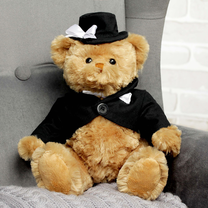 Мягкая игрушка "Медведь Богатый Жених", 30 см