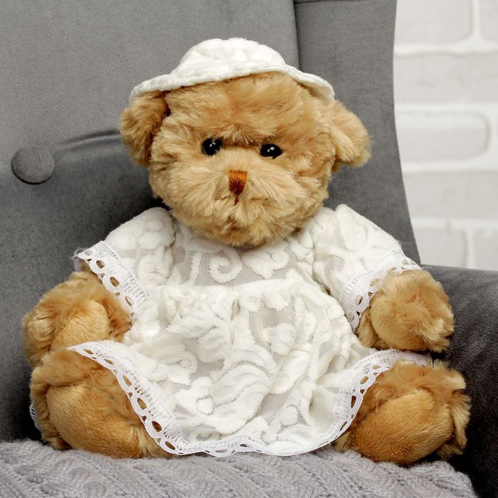 Мягкая игрушка "Медведица-барыня Анфиса", 30 см