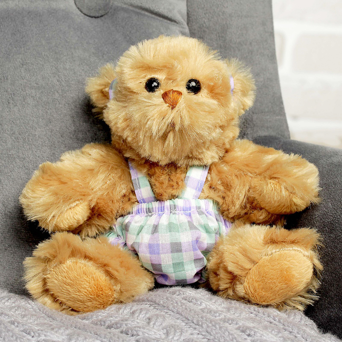 Мягкая игрушка "Медвежонок Годовасик" 15 см