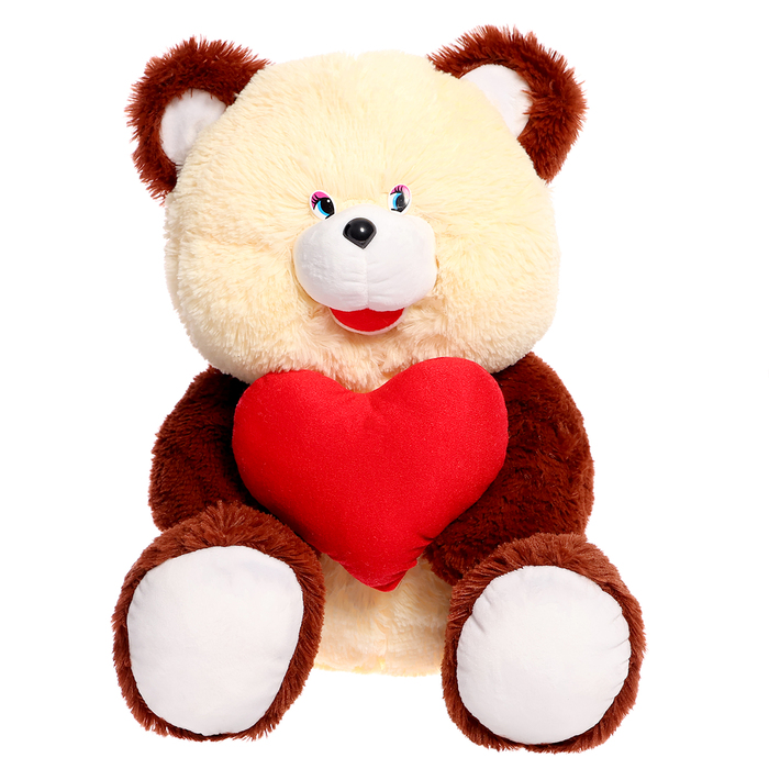 Мягкая игрушка «Медведь с сердцем», МИКС три медвежонка мягкая игрушка медведь с сердцем микс