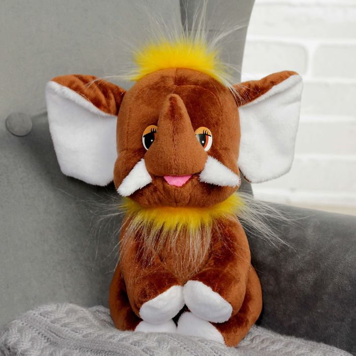 Мягкая игрушка "Мамонтенок", 25 см, МИКС