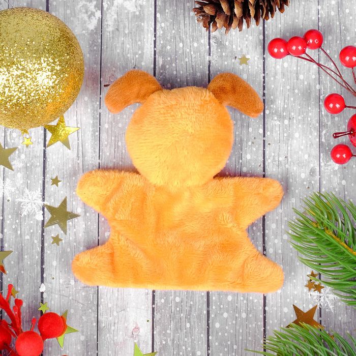 Мягкая игрушка-магнит "С Новым годом" 9см