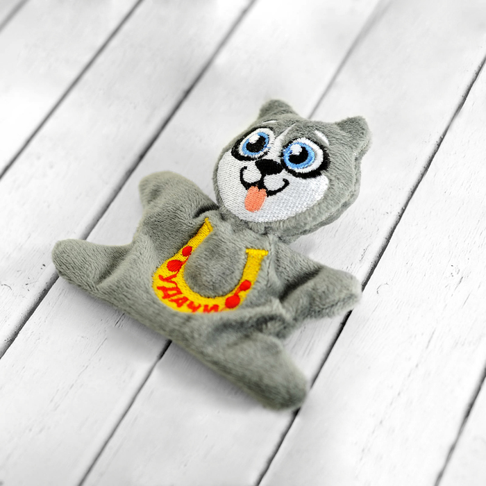 Мягкая игрушка-магнит "Удачи!" 9см