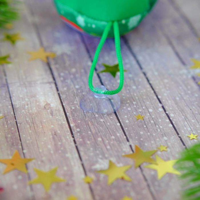 Подвеска антистресс с присоской "Радости в Новом году", 11 см