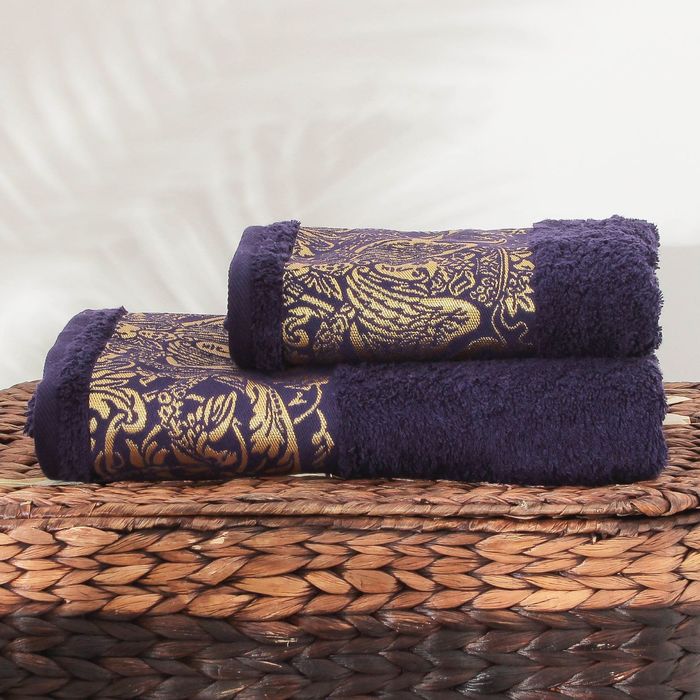 Полотенце махровое Fersace ПЦ-2601-2526 цв.400, 50х90, хл.100%, 460 гр/м