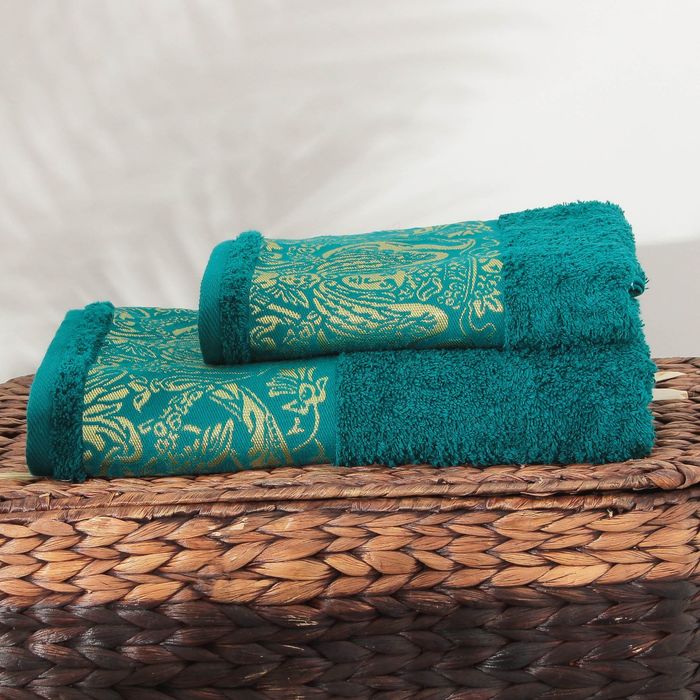 Полотенце махровое Fersace ПЦ-3501-2526 цв.281, 70х130, хл.100%, 460 гр/м