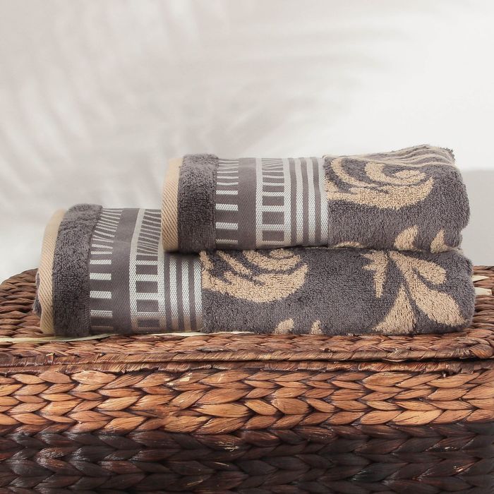 Полотенце махровое Medici ПЦ-2602-2969 цв.10000, 50х90, хл.100%, 460 гр/м