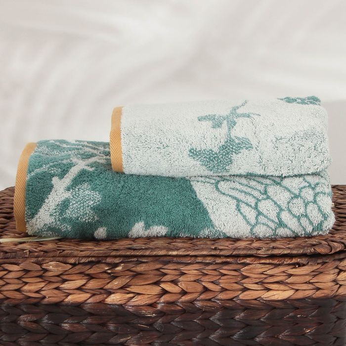 Полотенце махровое Cicogna ПЦ-3502-2968 цв.10000, 70х130, хл.100%,