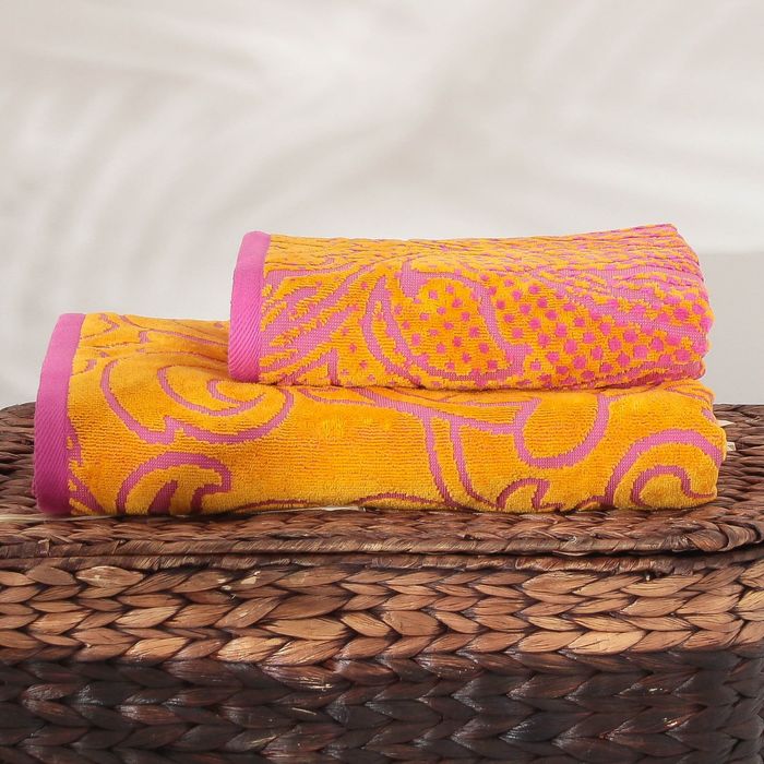 Полотенце махровое Gradiente ПЦС-2602-2973 цв.10000, 50х90, хл.100%, 460 гр/м