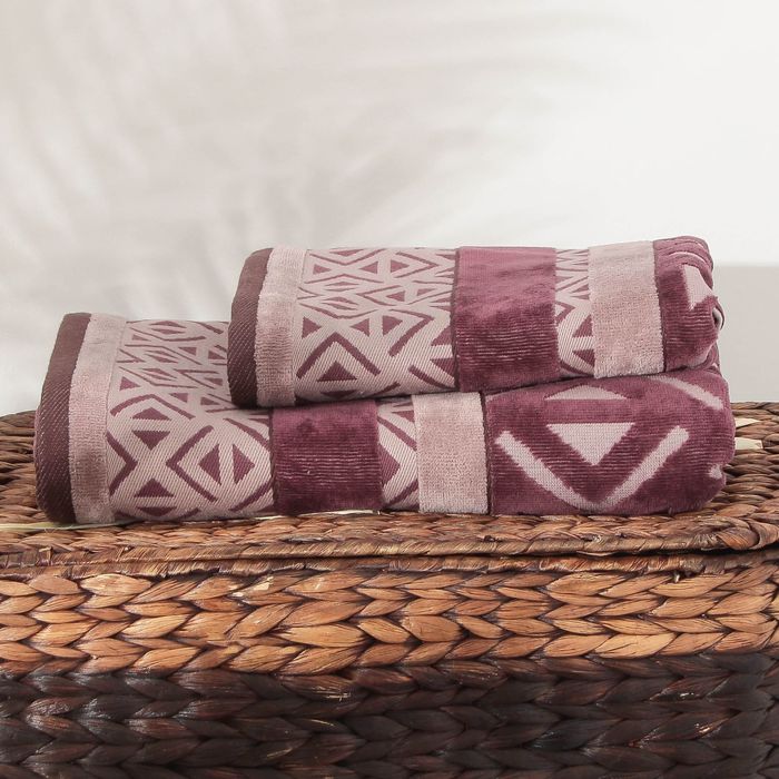 Полотенце махровое Particolare ПЦС-2602-2972 цв.10000, 50х90, хл.100%, 460 гр/м