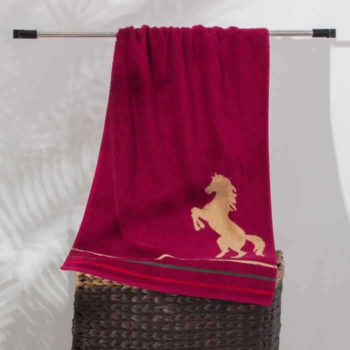 Полотенце махровое Stallone ПЦ-2602-2982 цв.20000, 50х90, хл.100%, 460 гр/м