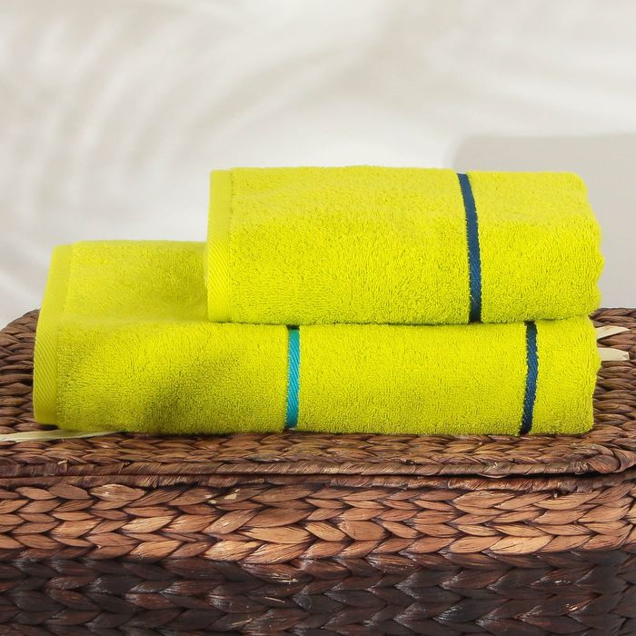 Полотенце махровое T-shirt ПЦ-2602-2984 цв.10000, 50х90, хл.100%, 460 гр/м