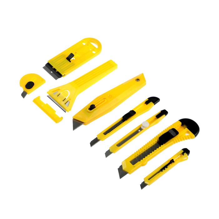 Набор универсальных ножей и скребков TUNDRA basic, 8 предметов