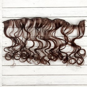 Волосы - тресс для кукол «Кудри» длина волос: 40 см, ширина: 50 см, №6А от Сима-ленд