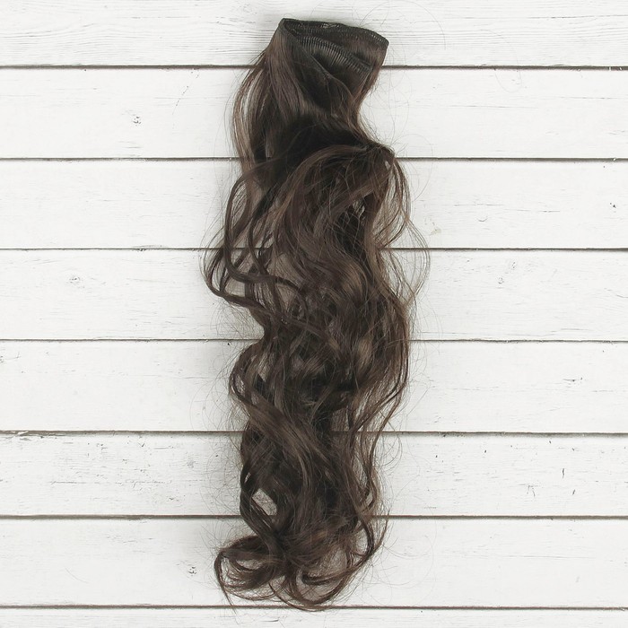 Волосы - тресс для кукол "Кудри" длина волос 40 см, ширина 50 см, №2