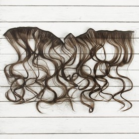 Волосы - тресс для кукол «Кудри» длина волос: 40 см, ширина: 50 см, №8 от Сима-ленд