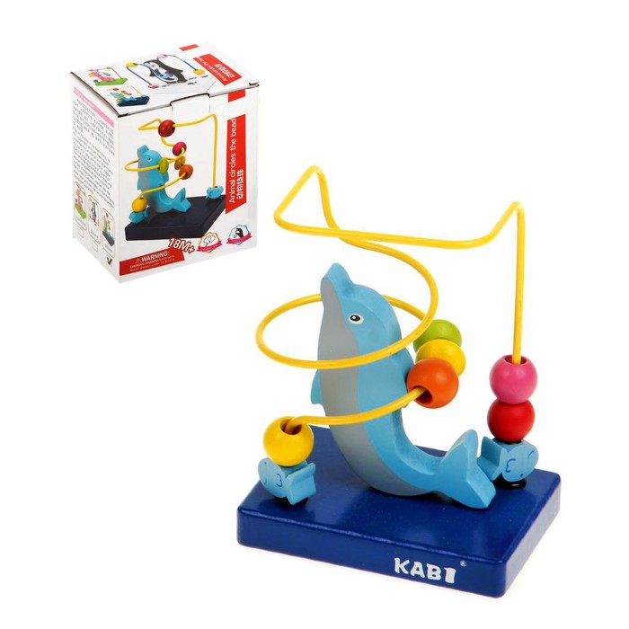 Серпантинка-лабиринт с фигуркой "Дельфин"