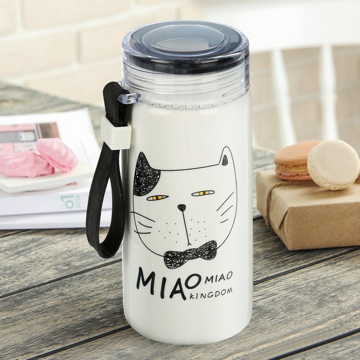 Бутылка 350 мл "Котэ", цвета МИКС