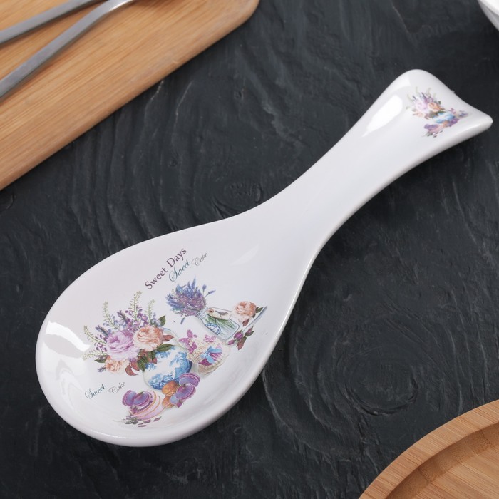 Подставка для ложки "Теплый день" 24,5х8,7х2,8 см