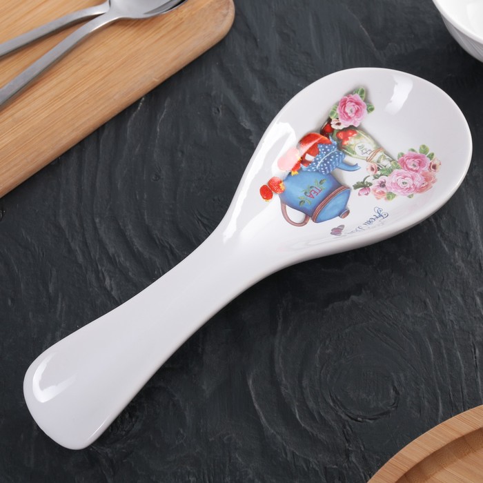 Подставка для ложки "Летнее настроение" 24,5х8,7х2,8 см