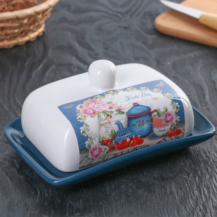 Масленка "Летнее настроение" 17,3х13х8,5 см