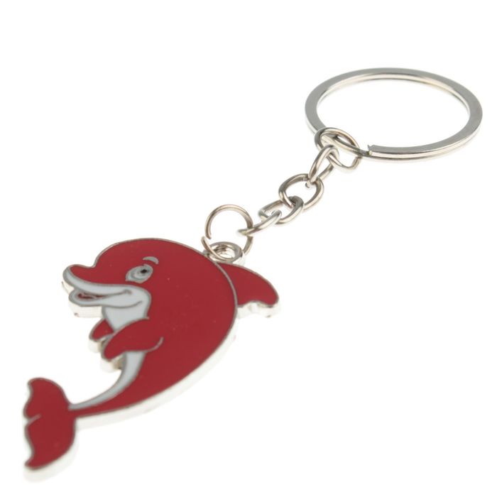 Брелок металл "Дельфин" МИКС 4,5х3 см