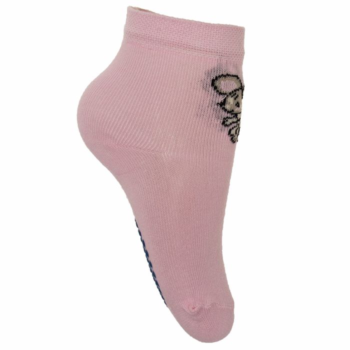 Носки детские со стопперами Р25 цвет розовый, р-р 12-14