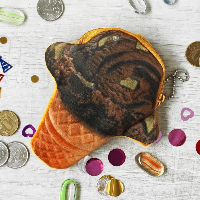 Кошелёк "Шоколадная мороженка"