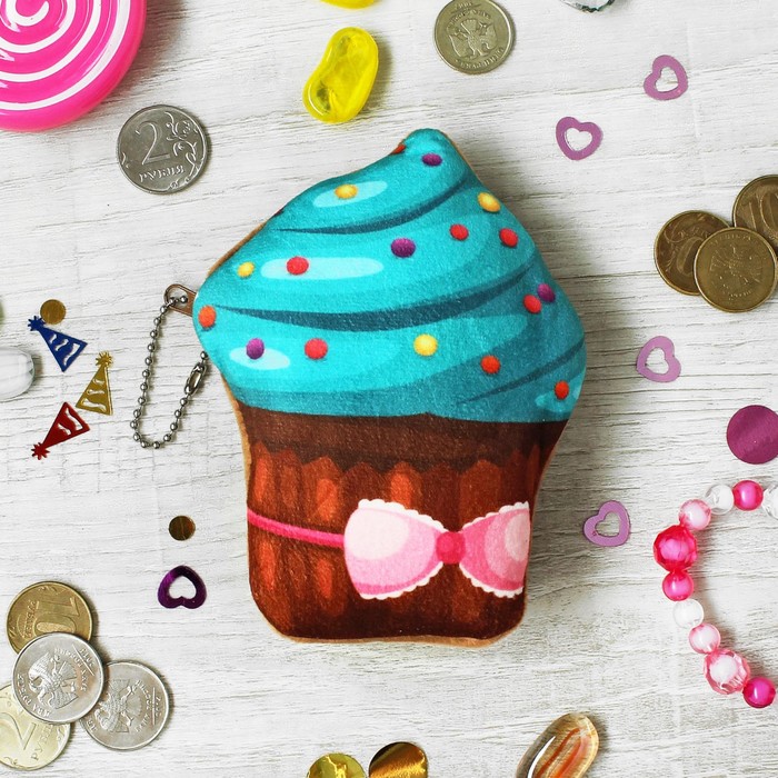 Кошелёк "Пироженка с посыпкой"