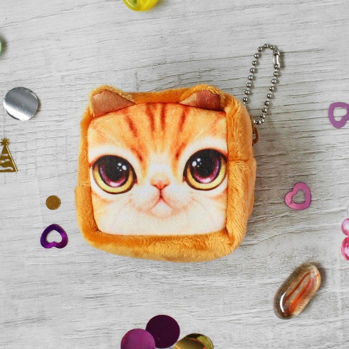 Мягкий кошелёк "Рыжий котик"