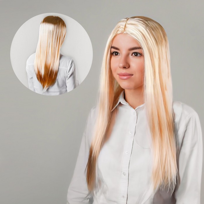 Парик «Русалочка блондинка» парик блондинка для секскуклы angel doll long blond wig toy69 ru
