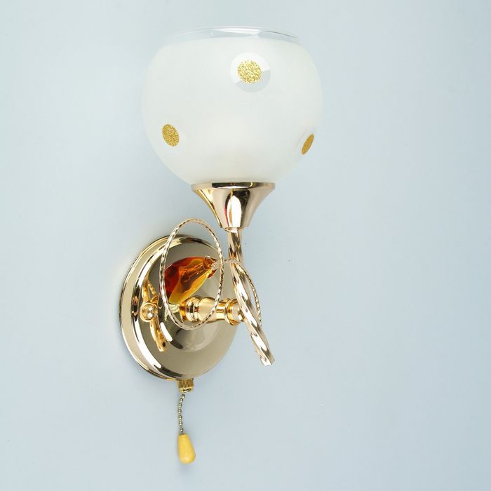 Бра K0857/1W "Космос" 1x60W E27 золото 14x16x22 см